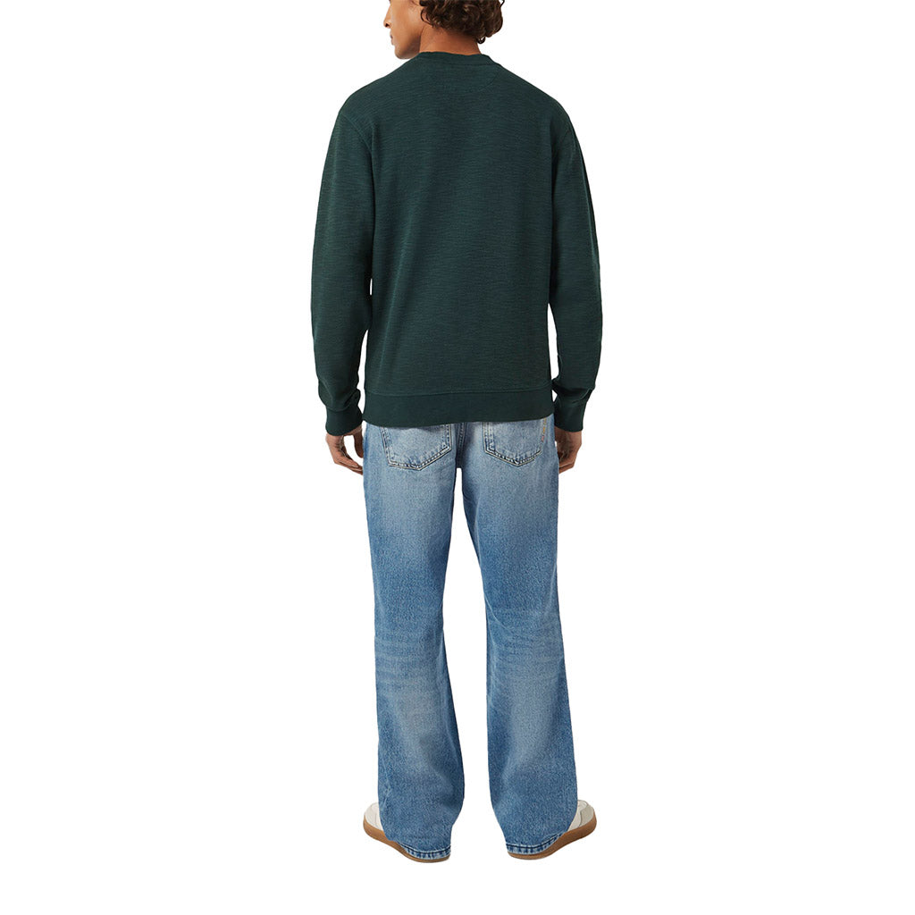 Green Garment-dyed sweatshirt - Scotch & Soda - Collector Store