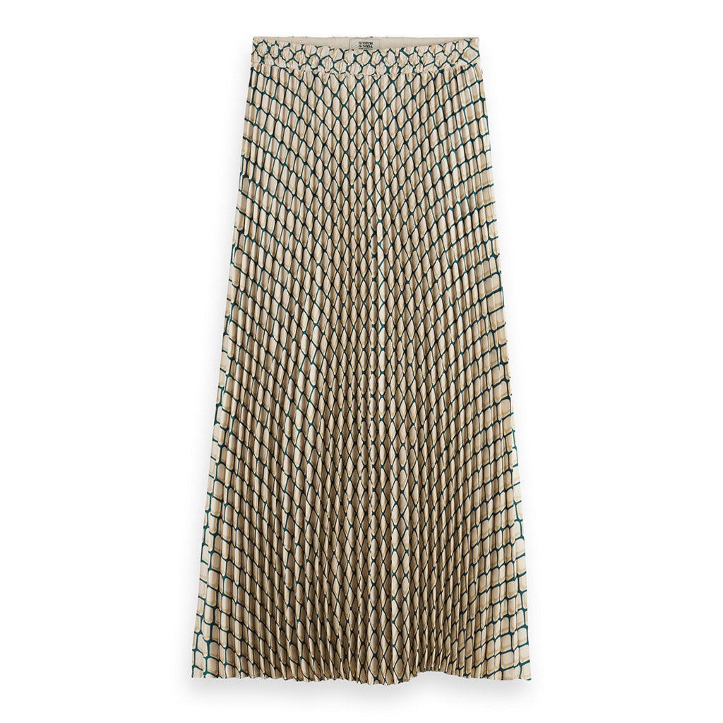Printed Pleated skirt Net - Scotch & Soda - Collector Store