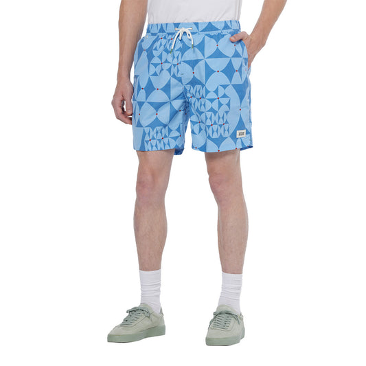 Printed swimshorts D Blue - Scotch & Soda - Collector Store Sydney