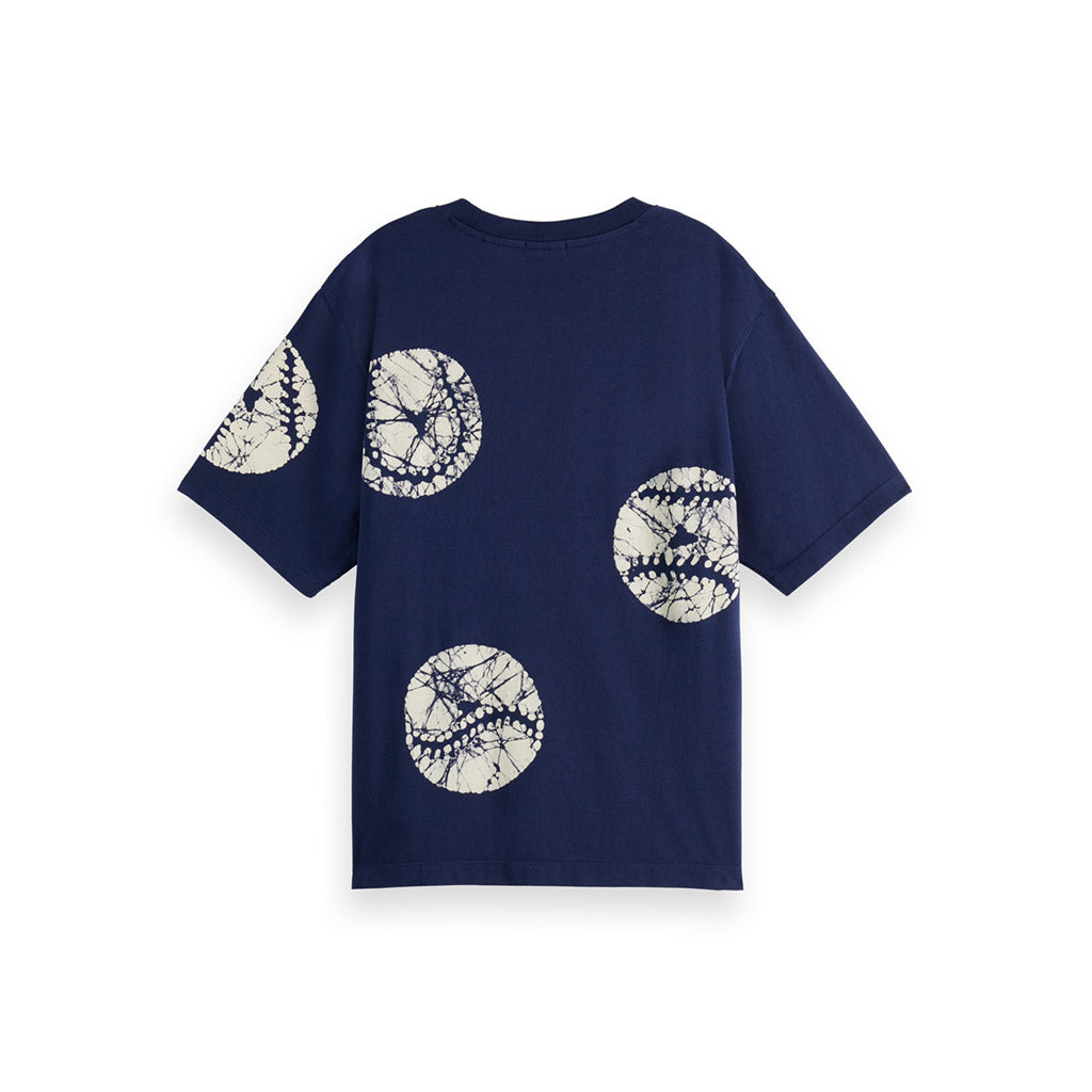 Batik loose Baseball t-shirt - Scotch & Soda - Collector Store