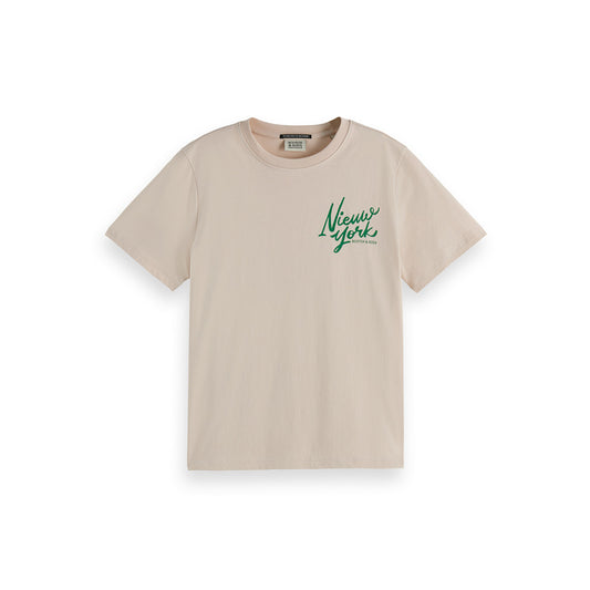 Nieuw York t-shirt Calico - Scotch & Soda - Collector Store Sydney