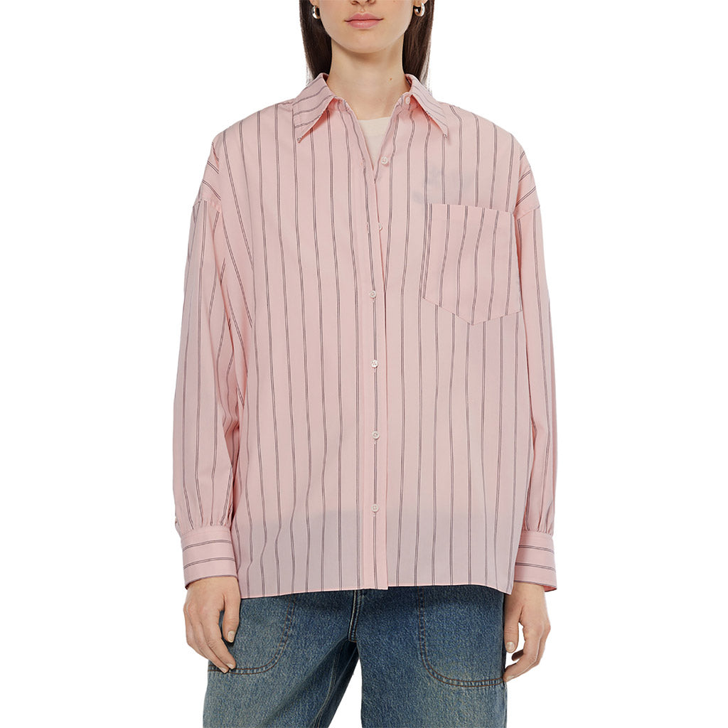 Striped Girlfriend poplin shirt - Scotch & Soda - Collector Store