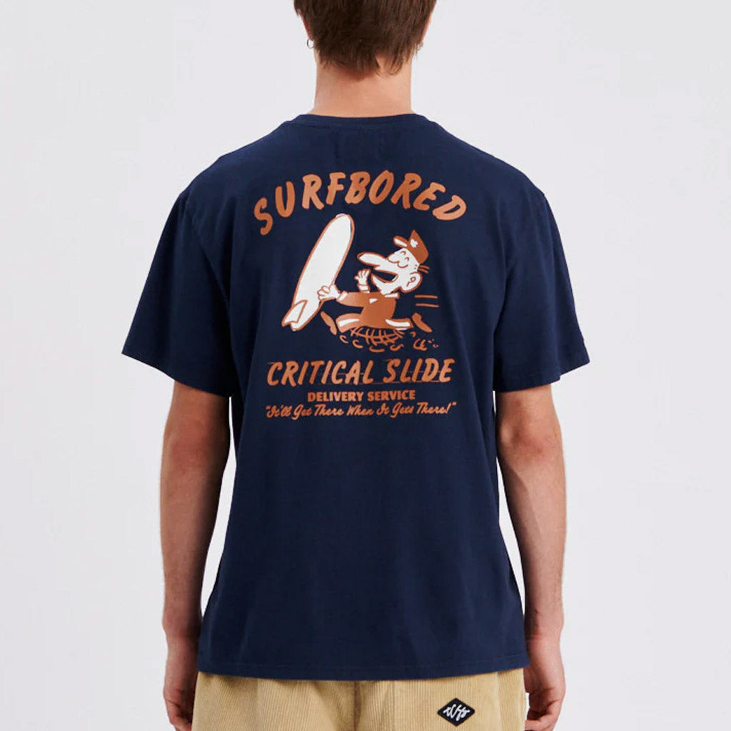 TCSS - BORED TEE Navy - Collector Store Sydney
