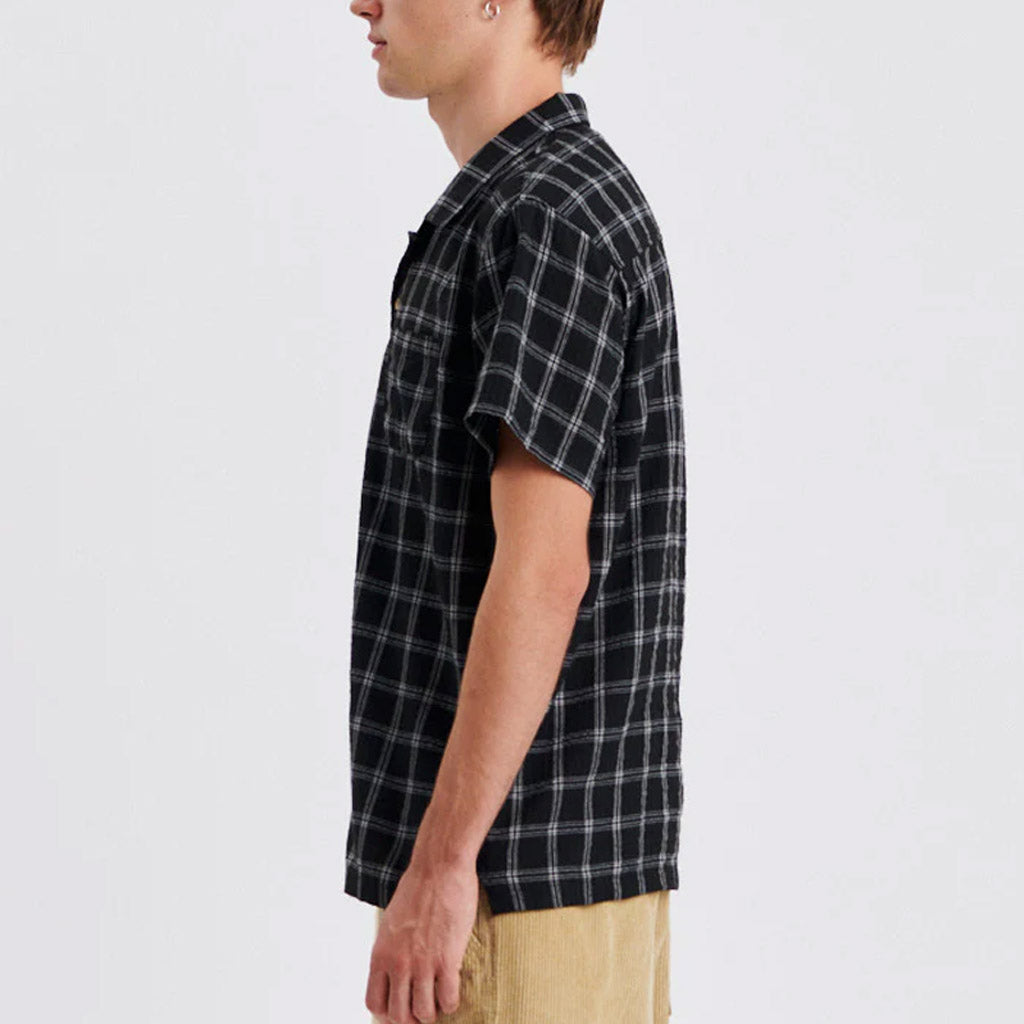 TCSS - TERMOIL RESORT SHIRT BLACK - Collector Store Sydney