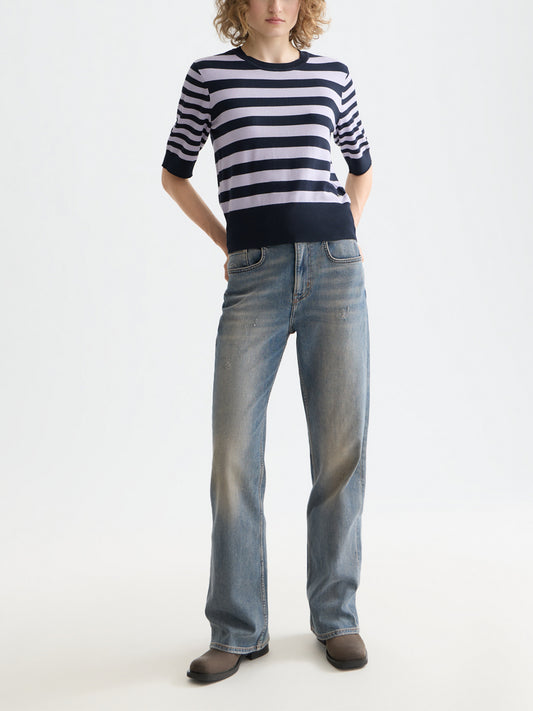 Short sleeved pullover top - Sky Captain - Collector Store Sydney