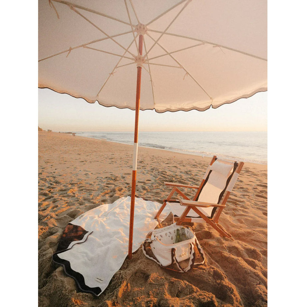 AMALFI UMBRELLA - RIVIE WHITE - 200cm x 213cm - Collector Store Sydney