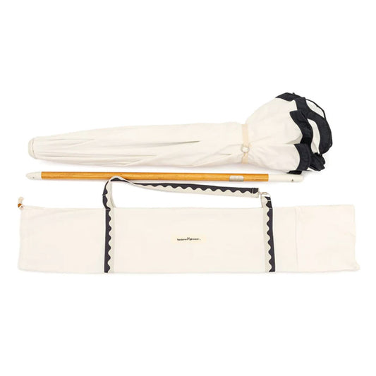 AMALFI UMBRELLA - RIVIE WHITE - 200cm x 213cm - Collector Store Sydney