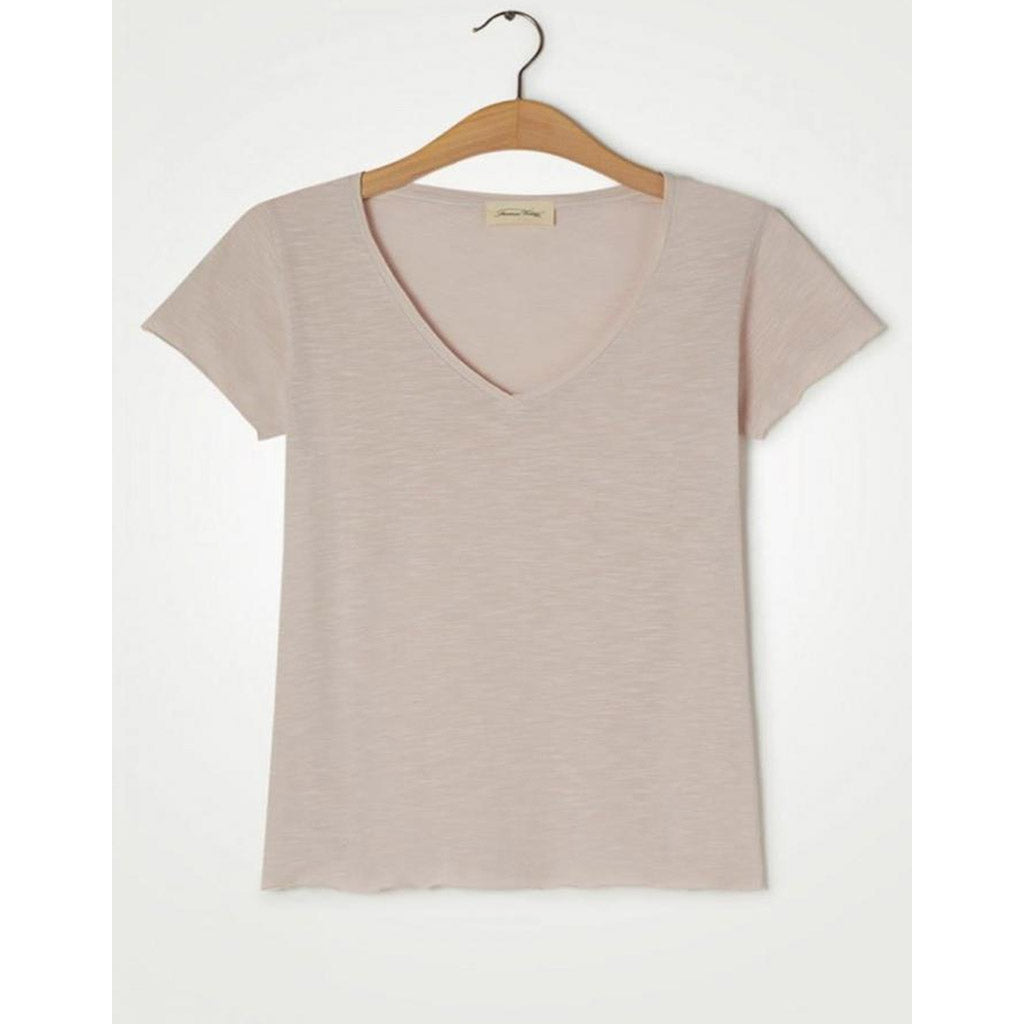 American Vintage Jacksonville V-Neck Tee - Vintage Ballerina - Collector Store