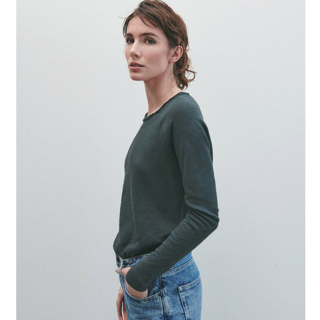 American Vintage Sonoma L/S Round Neck - Vintage Shadow - Collector Store