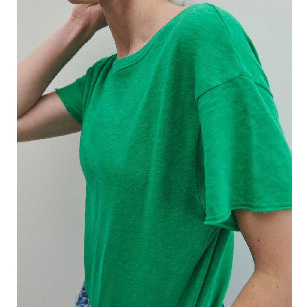 American Vintage Sonoma S/S Round Loose Tee - Vintage Menthol - Collector Store