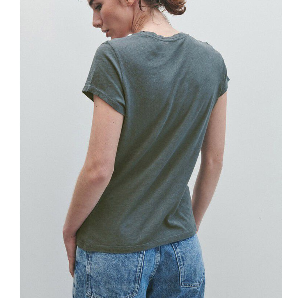 American Vintage Jacksonville Round Neck Tee - Vintage Shadow - Collector Store