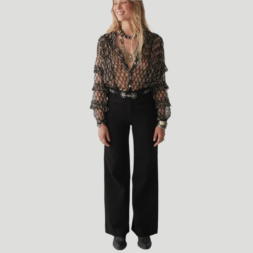 Maison Hotel - Venice Blouse - Ying Yang - Collector Store