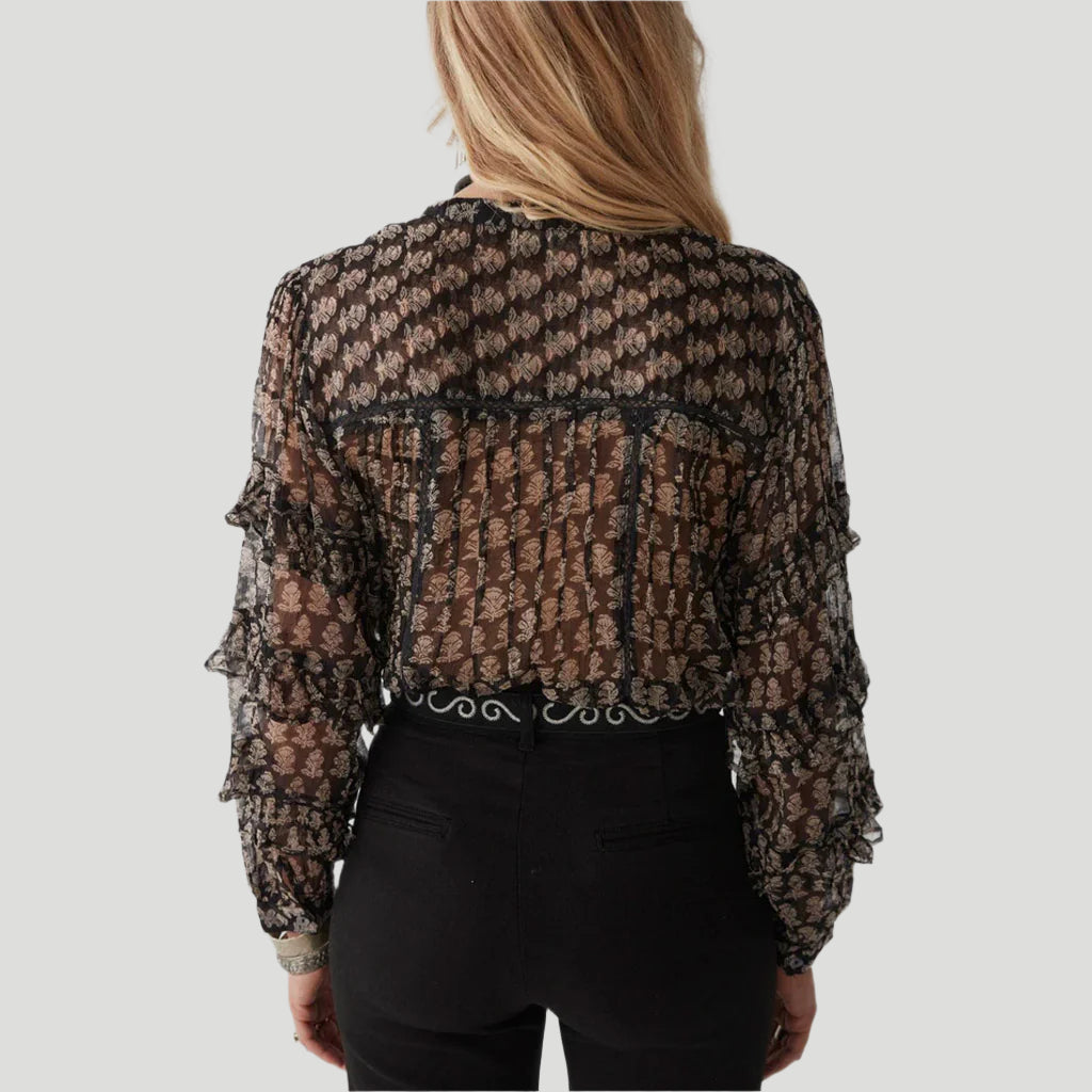 Maison Hotel - Venice Blouse - Ying Yang - Collector Store