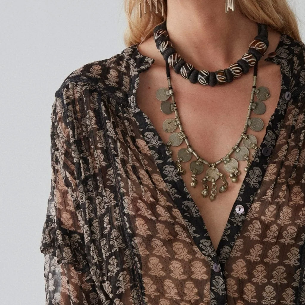 Maison Hotel - Venice Blouse - Ying Yang - Collector Store