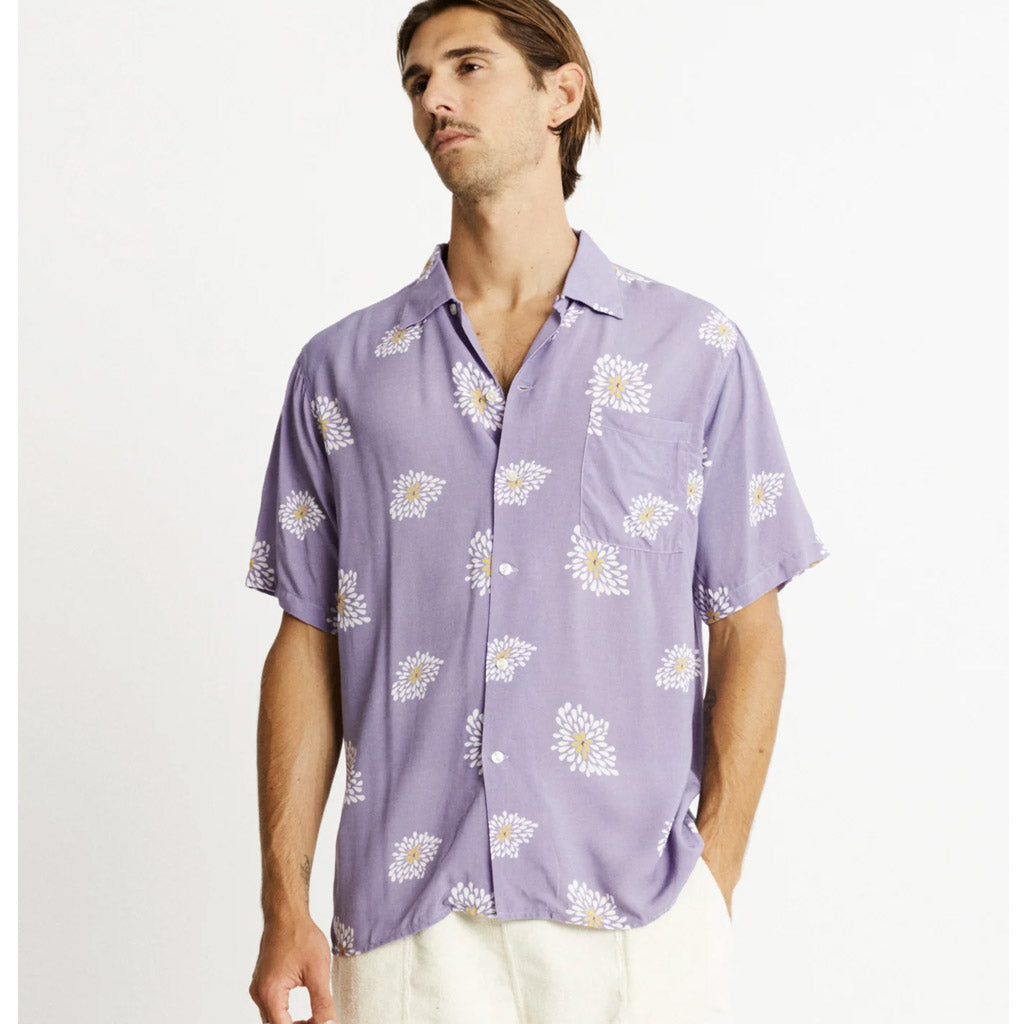 Mr Simple Zed Bowler SS Shirt - Violet - Collector Store