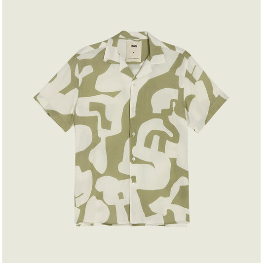 OAS Sage Puzzlotec Viscose Shirt - Collector Store Sydney