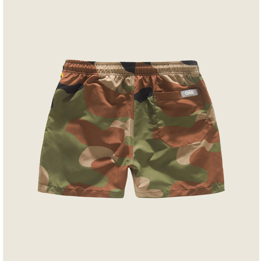 OAS Green Camouflage Zig - Swimshorts - Collector Store