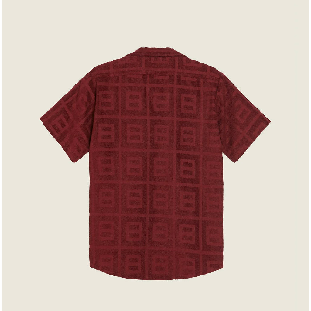 OAS TERRY SHIRT - Burgundy Terrrace Cuba - Collector Store