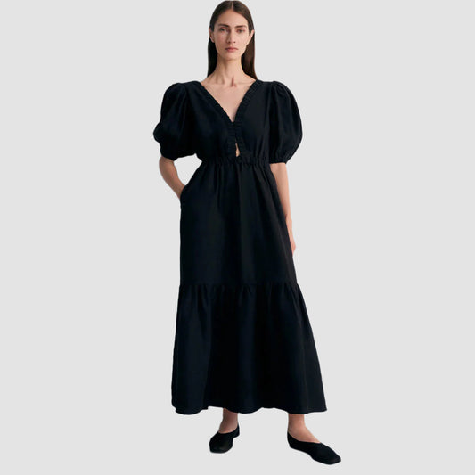 New Society - Hera Dress 3 Caviar - Collector Store Sydney