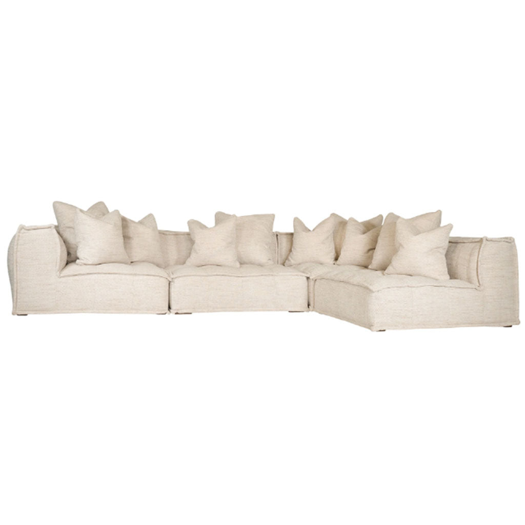 Denver Sofa Single Seater | Natural | Uniqwa Furniture - Collector Store