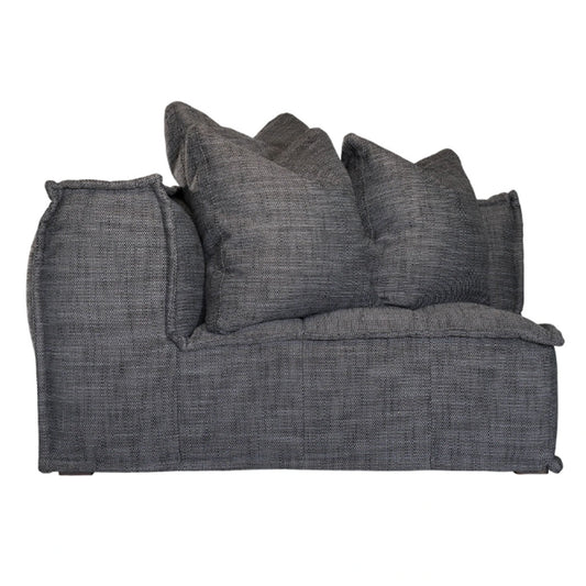 Denver Sofa Corner Seat | Dark Grey | Uniqwa Furniture - Collector Store