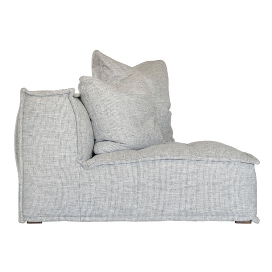 Denver Sofa Single Seater |  Light Grey | Uniqwa Furniture - Collector Store