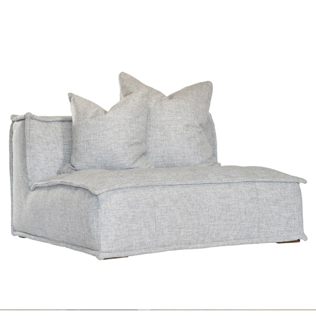 Denver Sofa Single Seater | Light Grey | Uniqwa Furniture - Collector Store