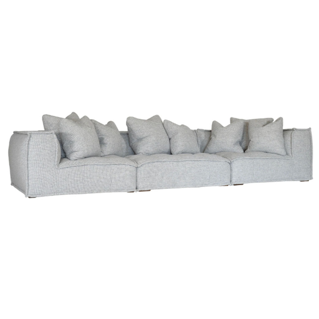 Denver Sofa Corner Seat | Light Grey | Uniqwa Furniture - Collector Store