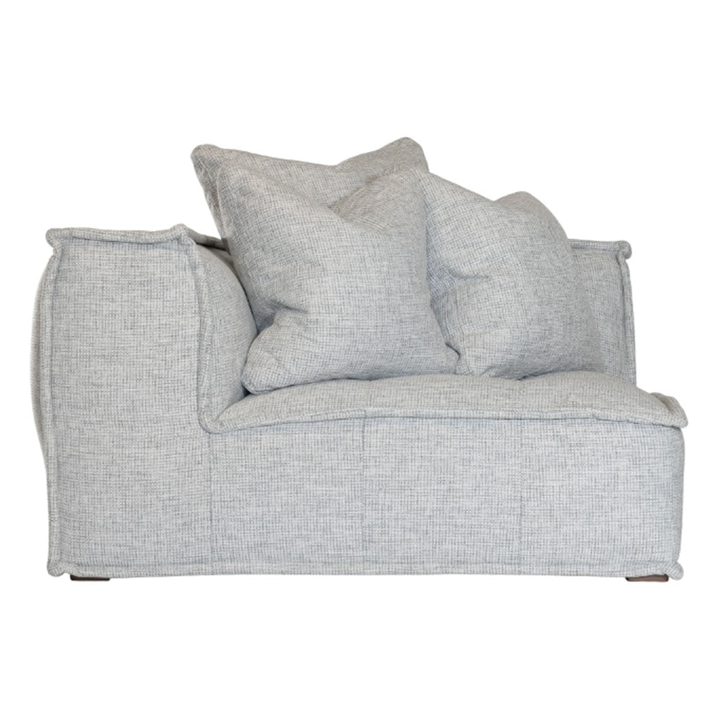 Denver Sofa Corner Seat | Light Grey | Uniqwa Furniture - Collector Store