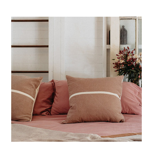 Wanderful Cushion Cover Donkey /Oats 60 x 60 - Collector Store Sydney