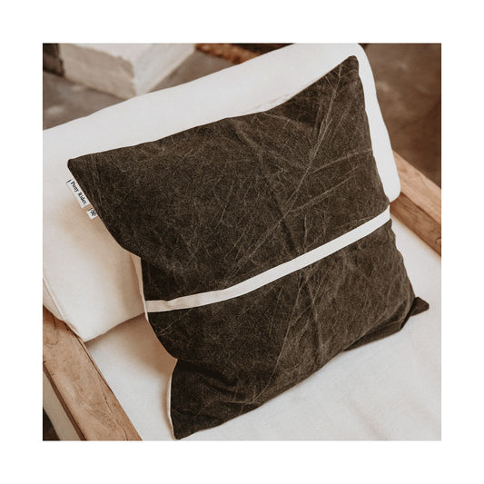 Wanderful Cushion Cover Dark Shadow 60 x 60 - Collector Store Sydney