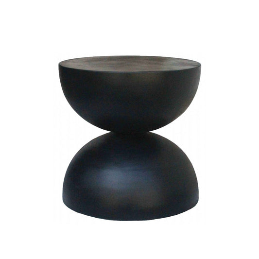 Uniqwa | Mele Stool - Black Wood | Painted - Collector Store