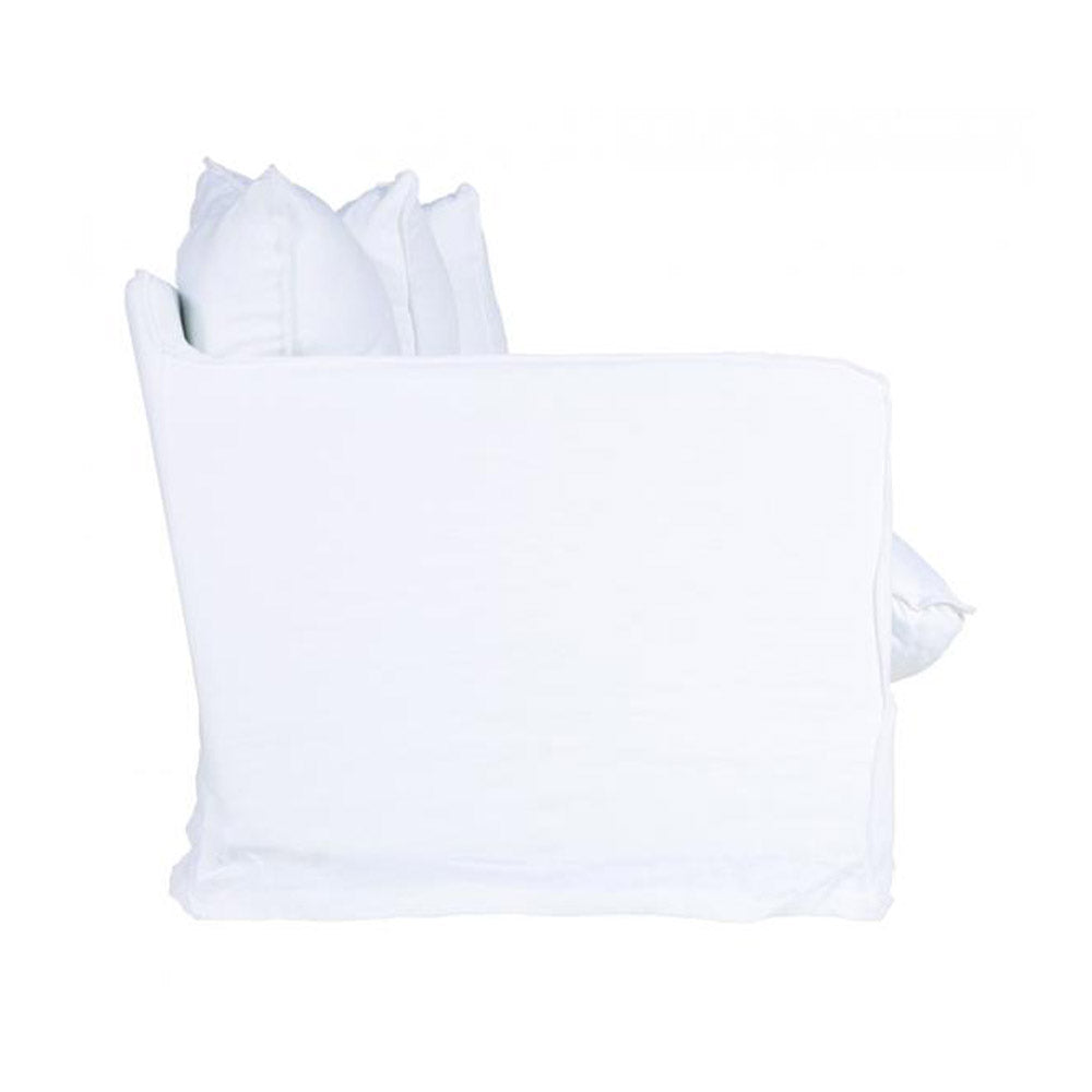 Singita One Seater Sofa White | Uniqwa Furniture - Collector Store