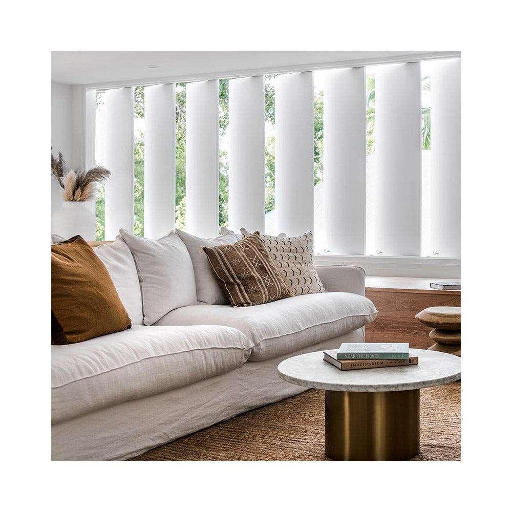 Singita Three Seater Sofa Sand | Uniqwa Furniture - Collector Store