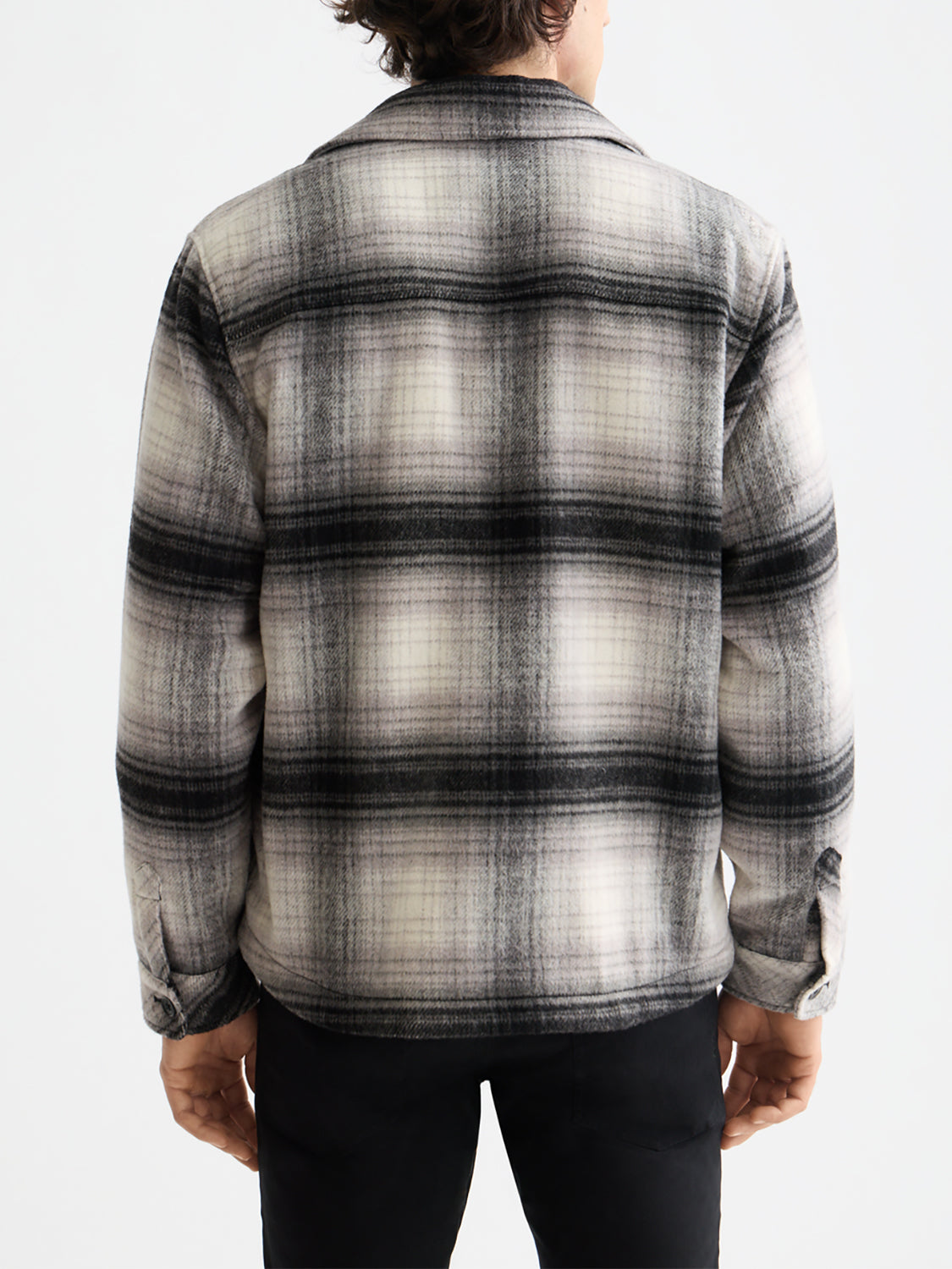 Check overshirt Dark grey - Collector Store Sydney