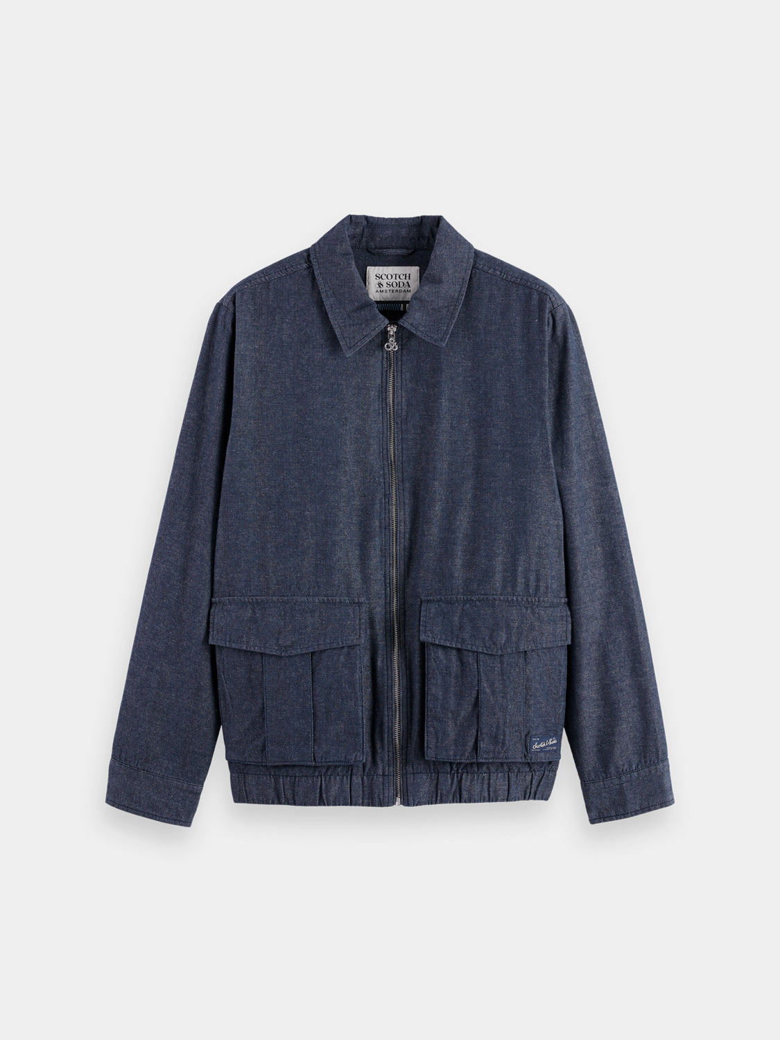 Zip-through twill blouson Jacket - Collector Store Sydney
