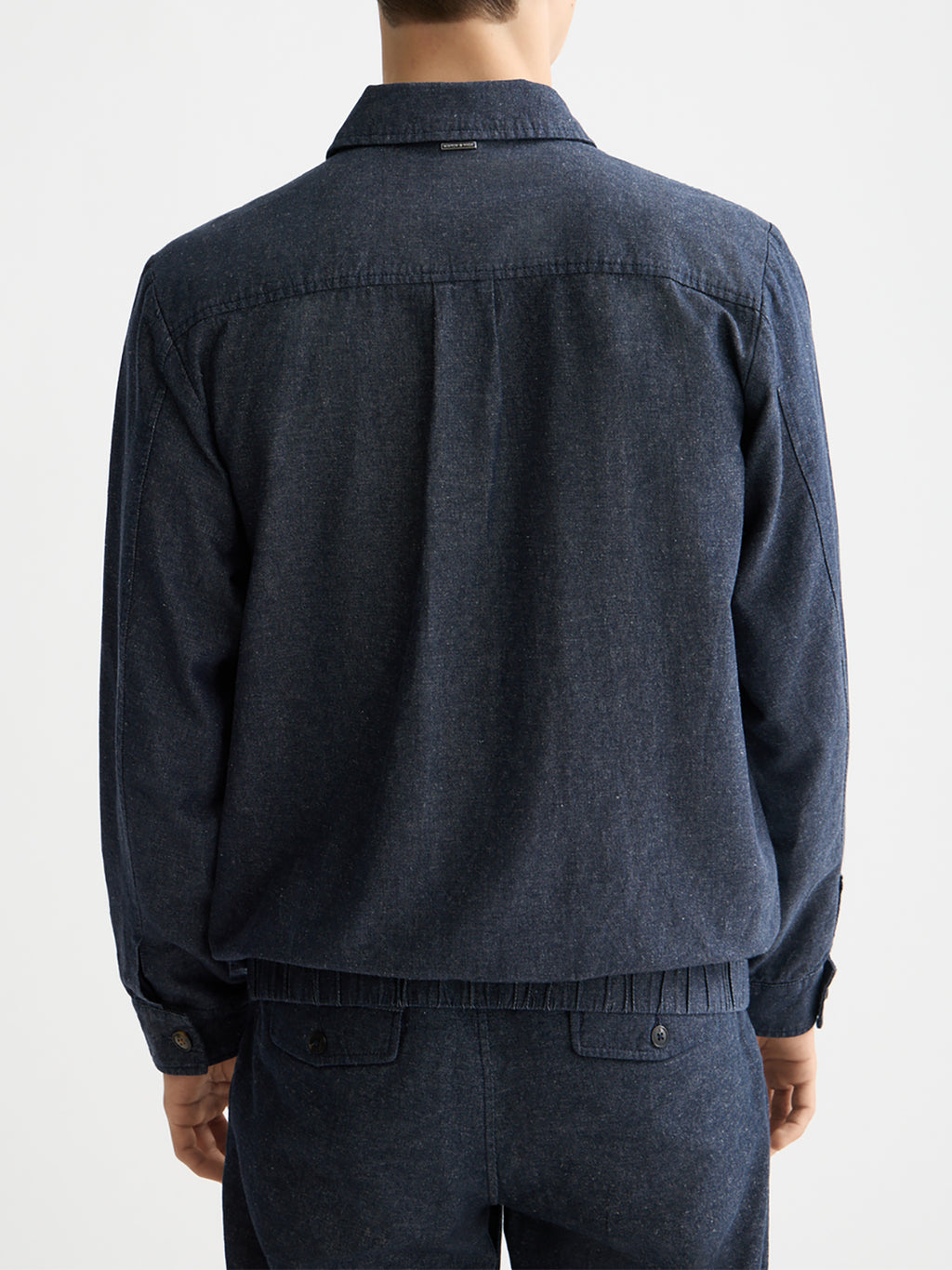 Zip-through twill blouson Jacket - Collector Store Sydney