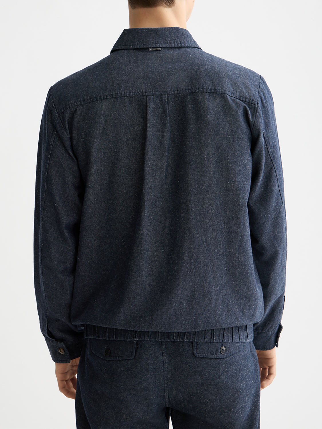 Zip-through twill blouson Jacket - Collector Store Sydney