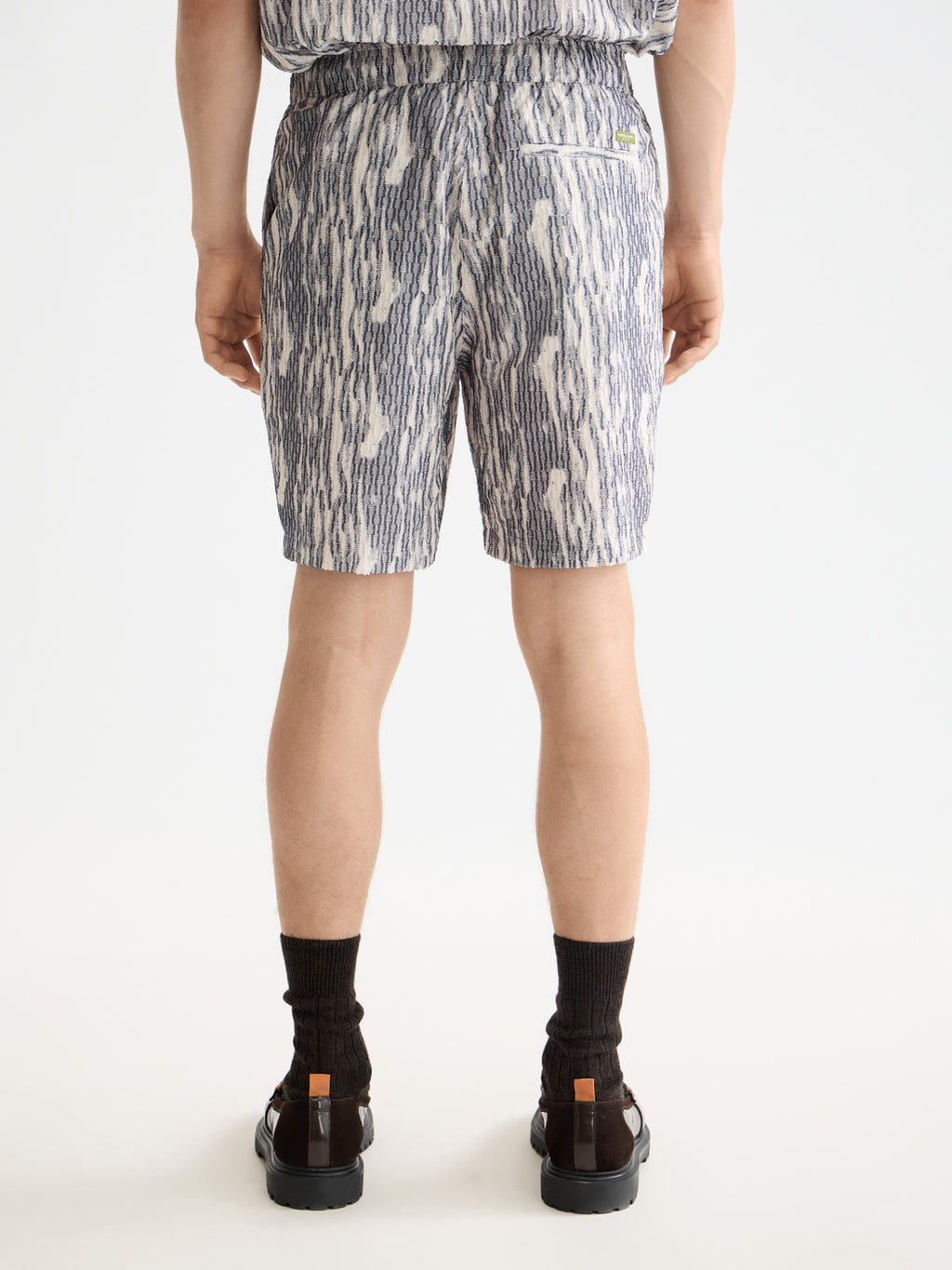 Fave printed shorts Sky - Collector Store Sydney