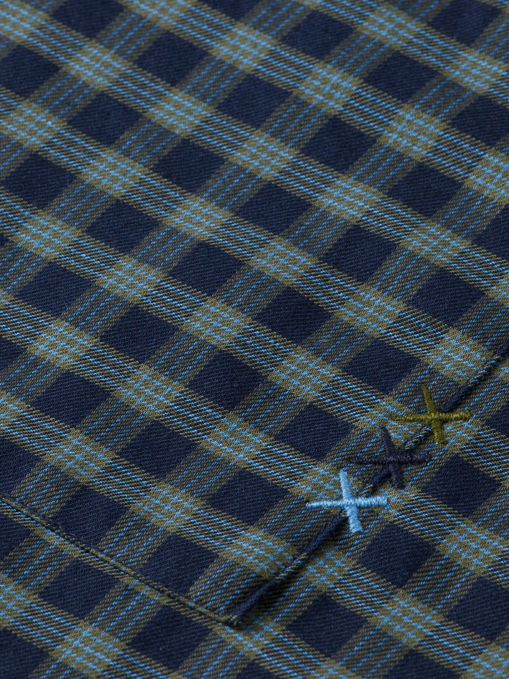Lightweight flannel shirt Sky - Collector Store Sydney