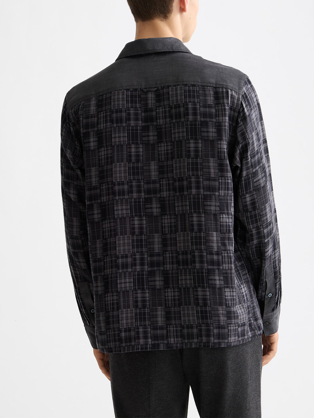 Patchwork flannel shirt Meteo - Collector Store Sydney