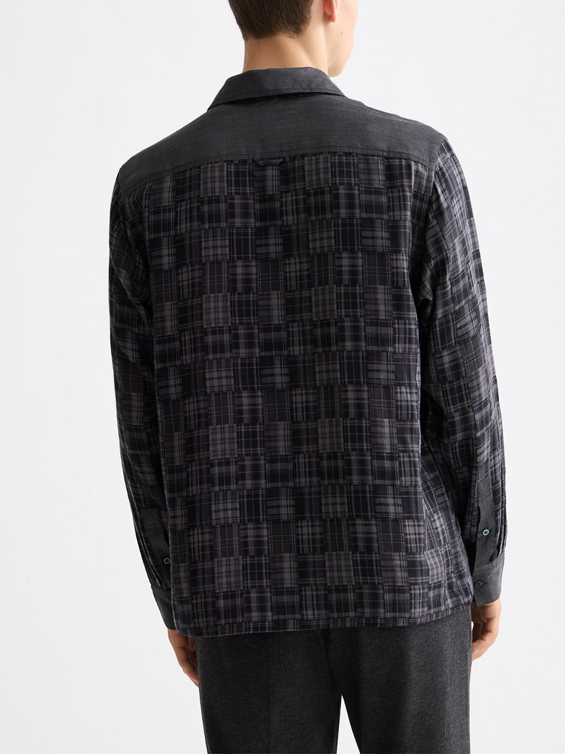 Patchwork flannel shirt Meteo - Collector Store Sydney