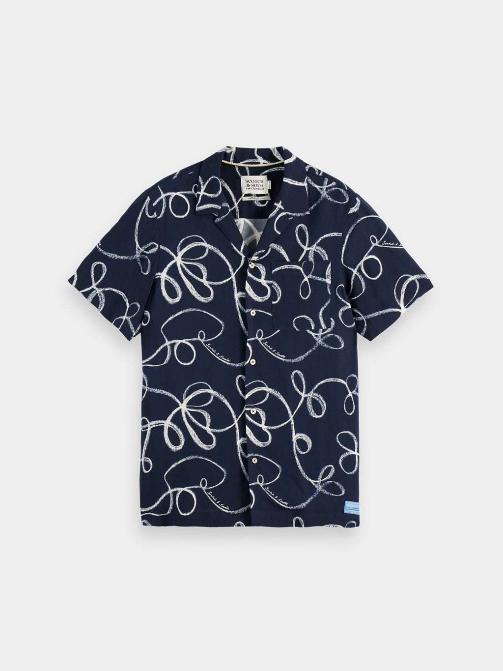Printed short sleeved shirt - Ribbon - Collector Store Sydney