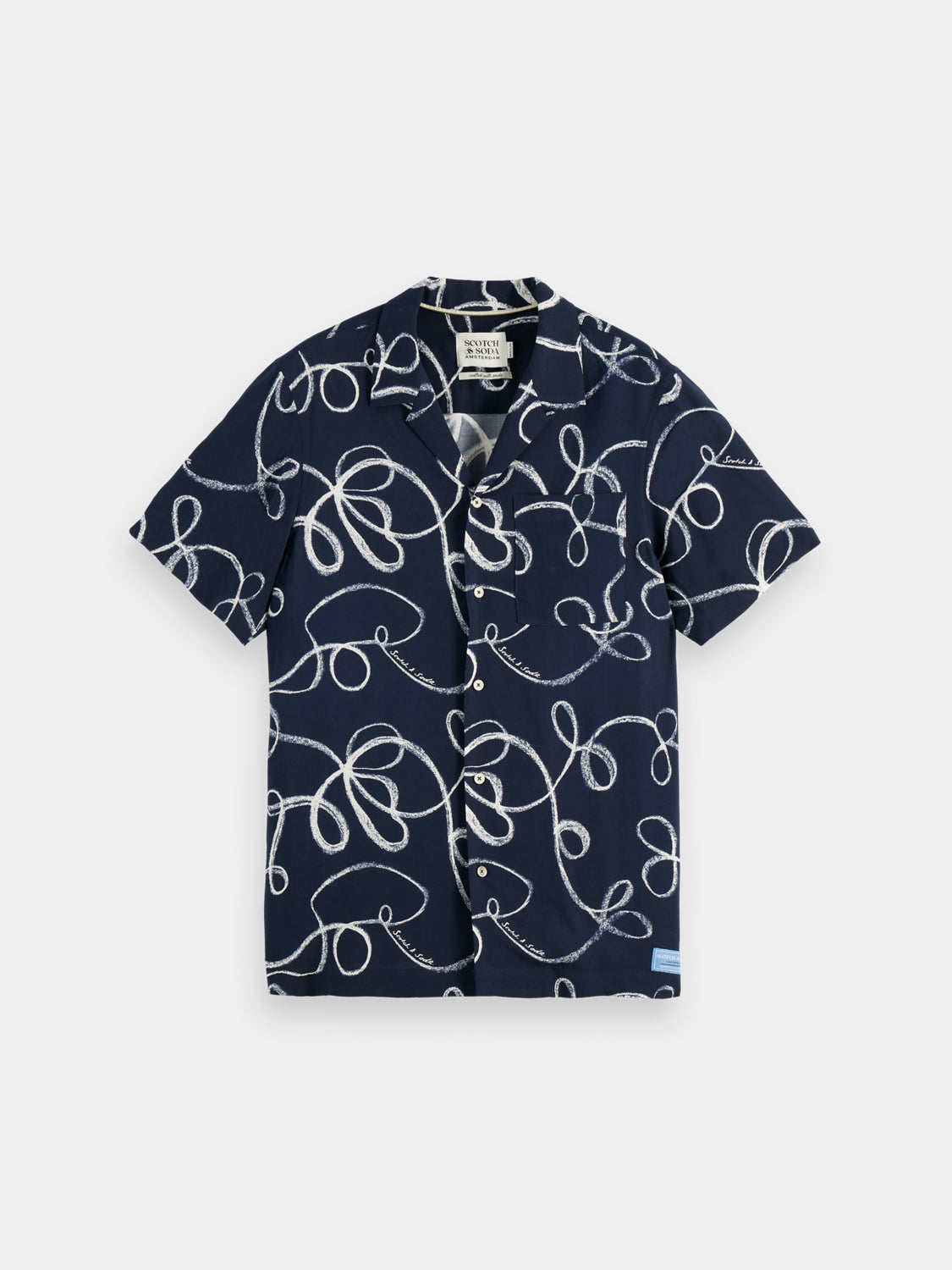 Printed short sleeved shirt - Ribbon - Collector Store Sydney