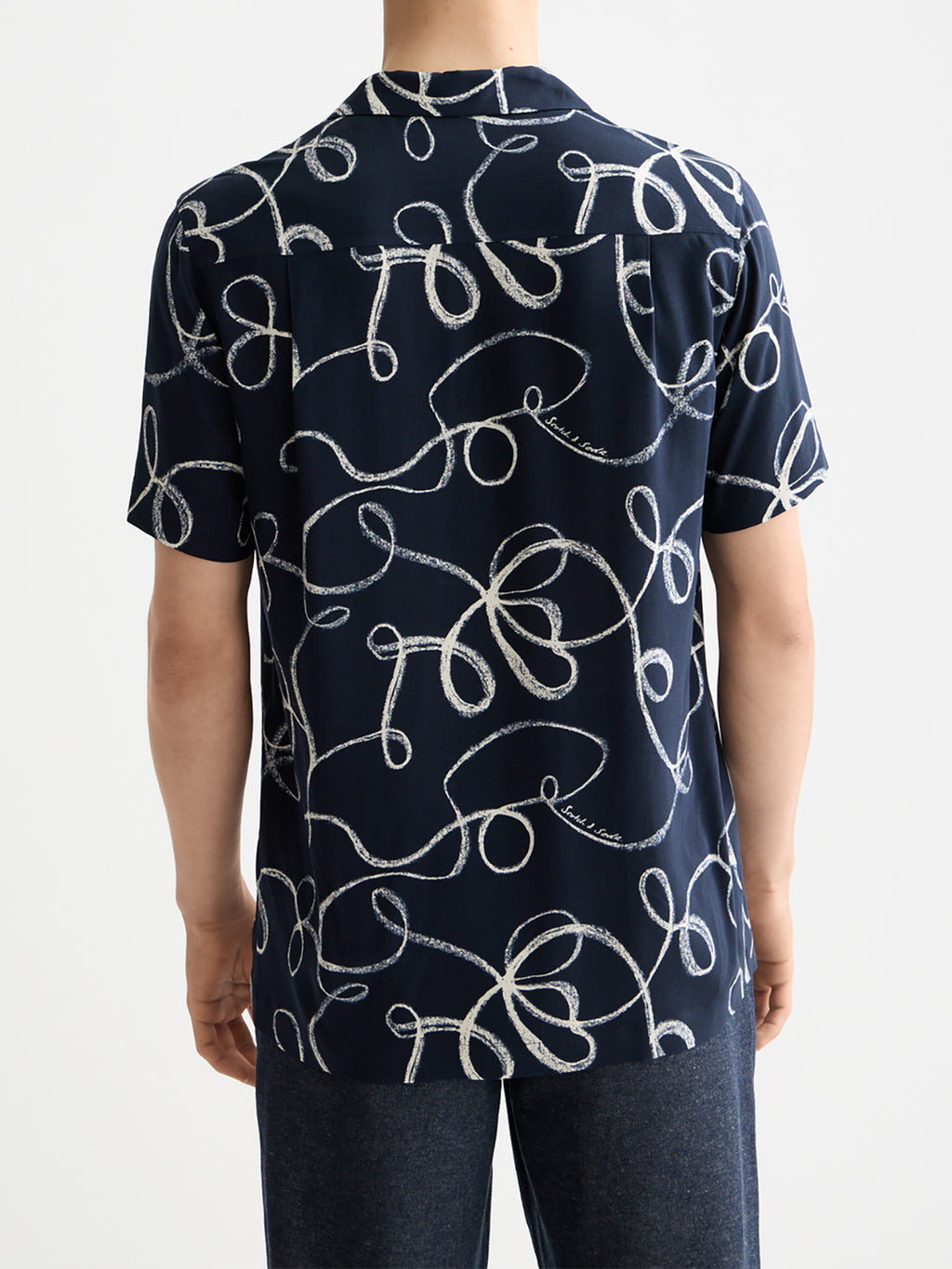Printed short sleeved shirt - Ribbon - Collector Store Sydney