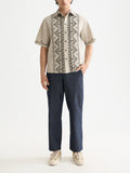 Embroidered short sleeved shirt plaza - Collector Store Sydney