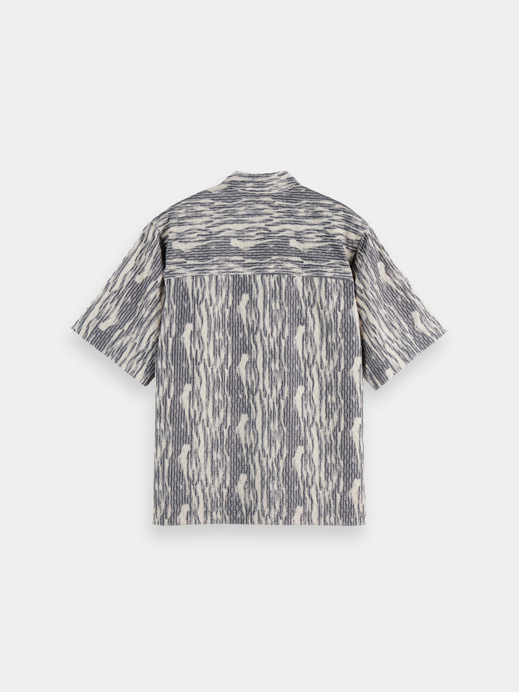 Jacquard short sleeved shirt - Sky Captain - Collector Store Sydney