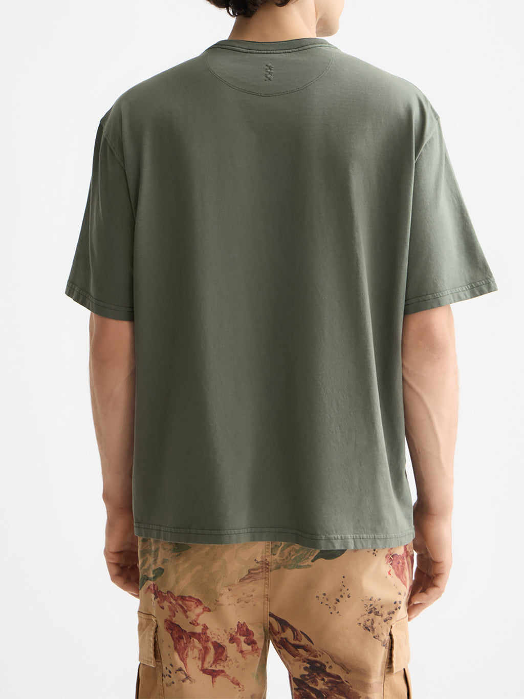 Garment-dyed t-shirt Thyme - Collector Store Sydney