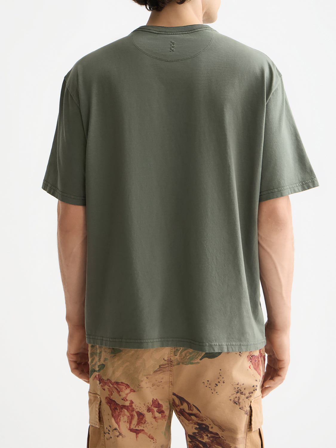 Garment-dyed t-shirt Thyme - Collector Store Sydney