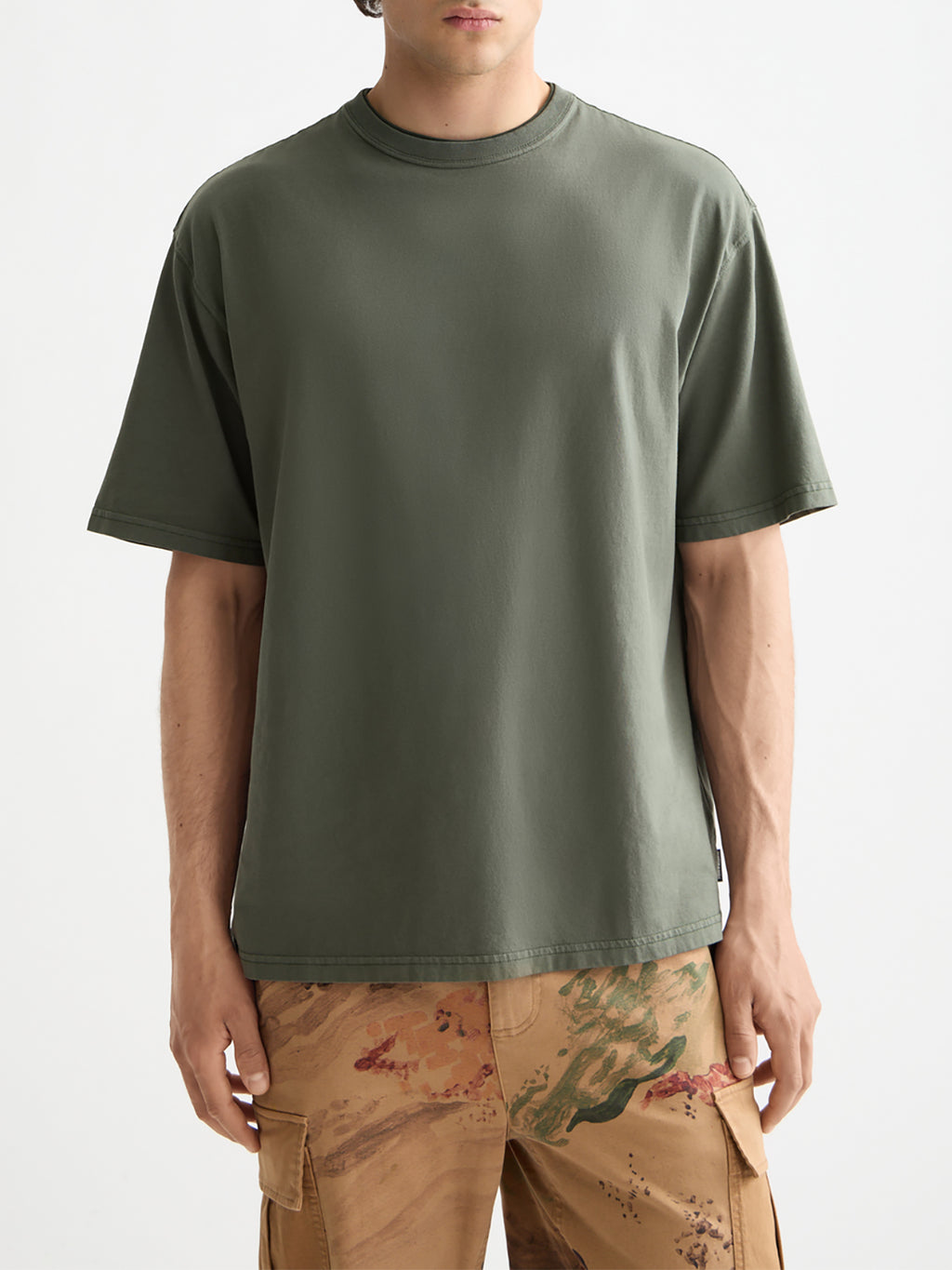 Garment-dyed t-shirt Thyme - Collector Store Sydney